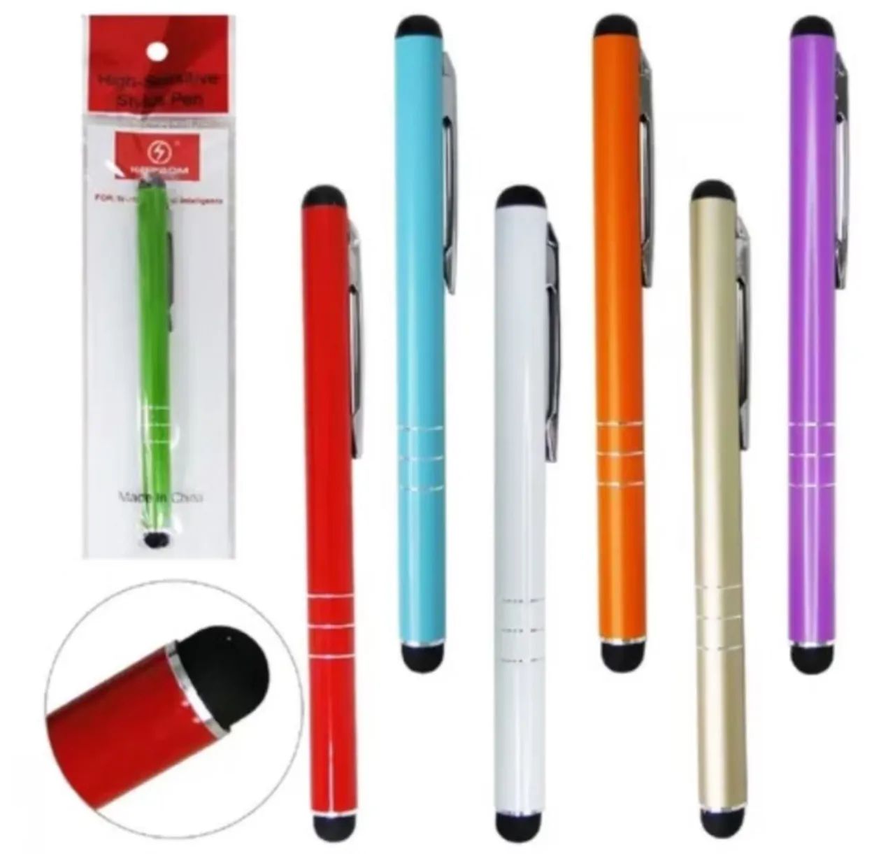 Caneta Touch Universal Para Tablet e Celular Smartphone - Foto 4