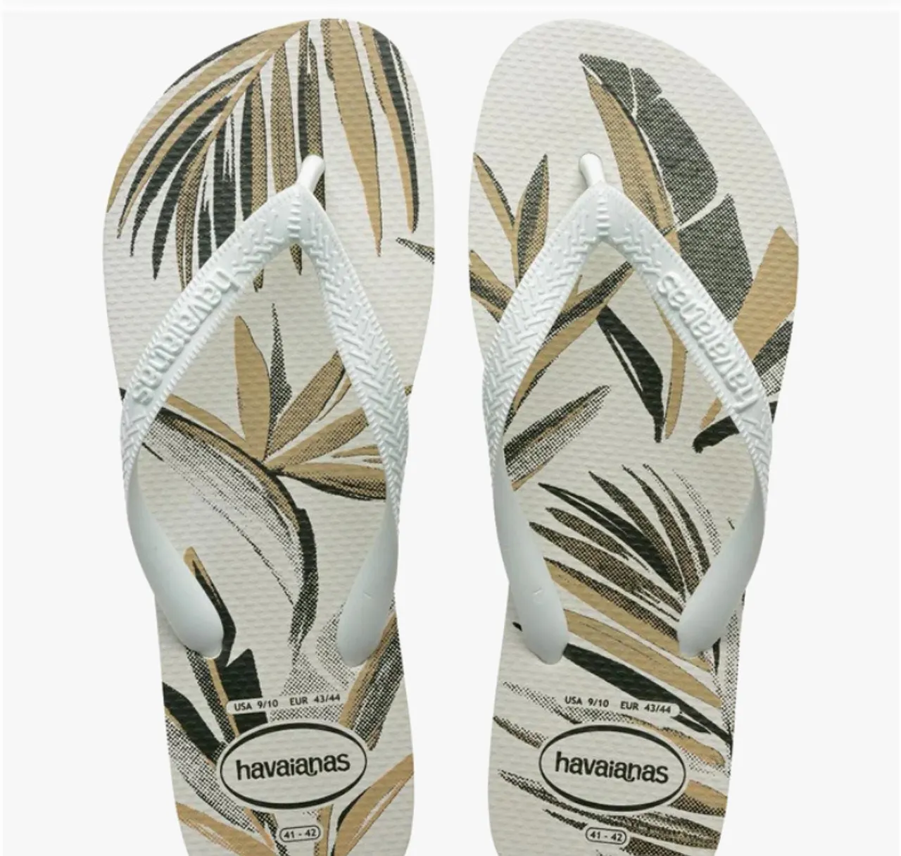 Chinelo Havaianas Floral Branco