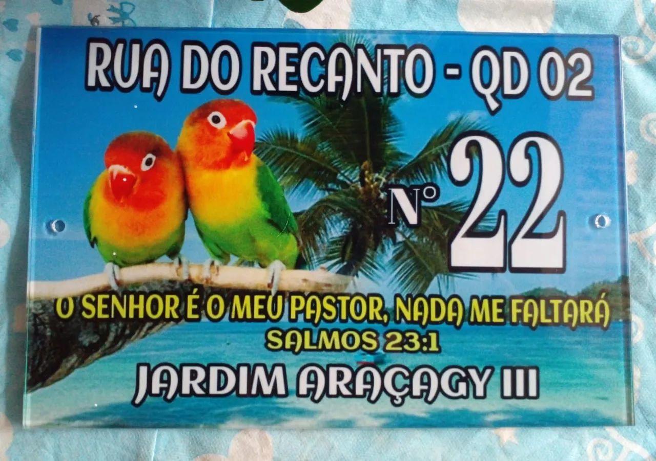 Placas de endereço - Foto 5