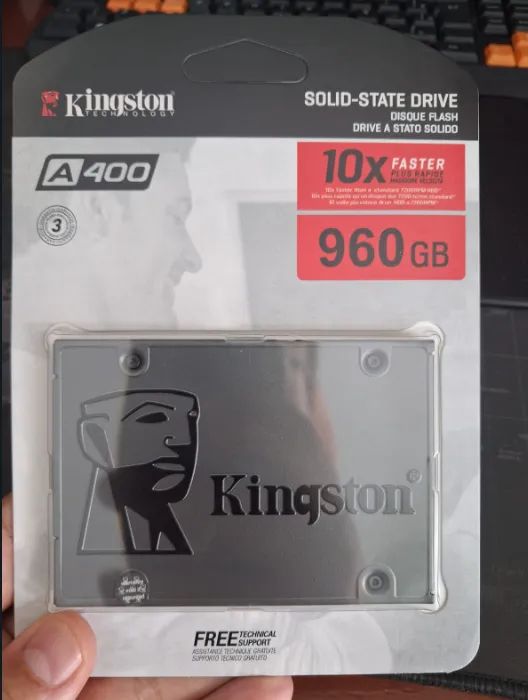 Novo SSD barato Kingston A400 960GB ( 1TB , 1 tera) SATA - Entrega Grátis