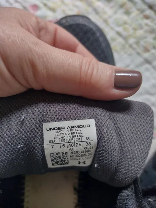 Tênis Under Armour Masculino - Foto 3
