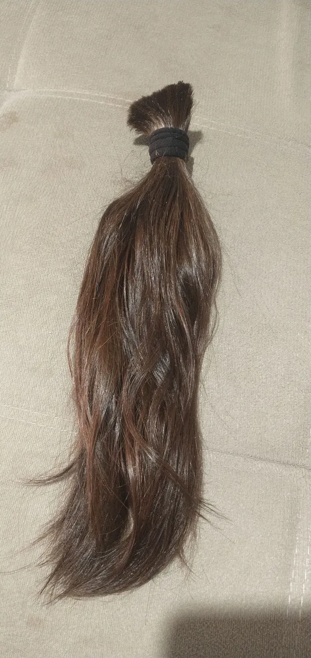 Cabelo castanho claro
