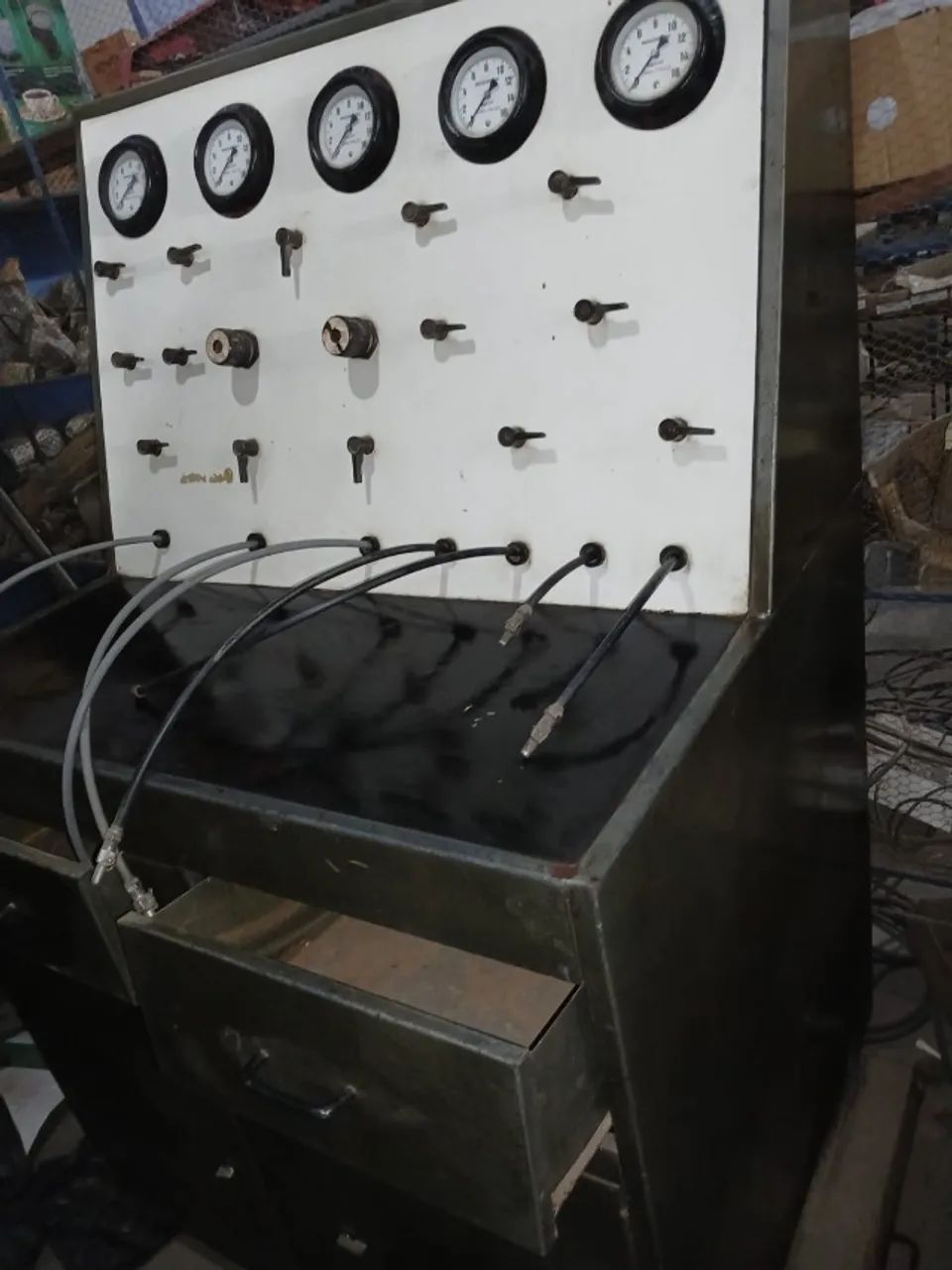 Bancada de teste pneumática, válvulas, freios.  - Foto 3