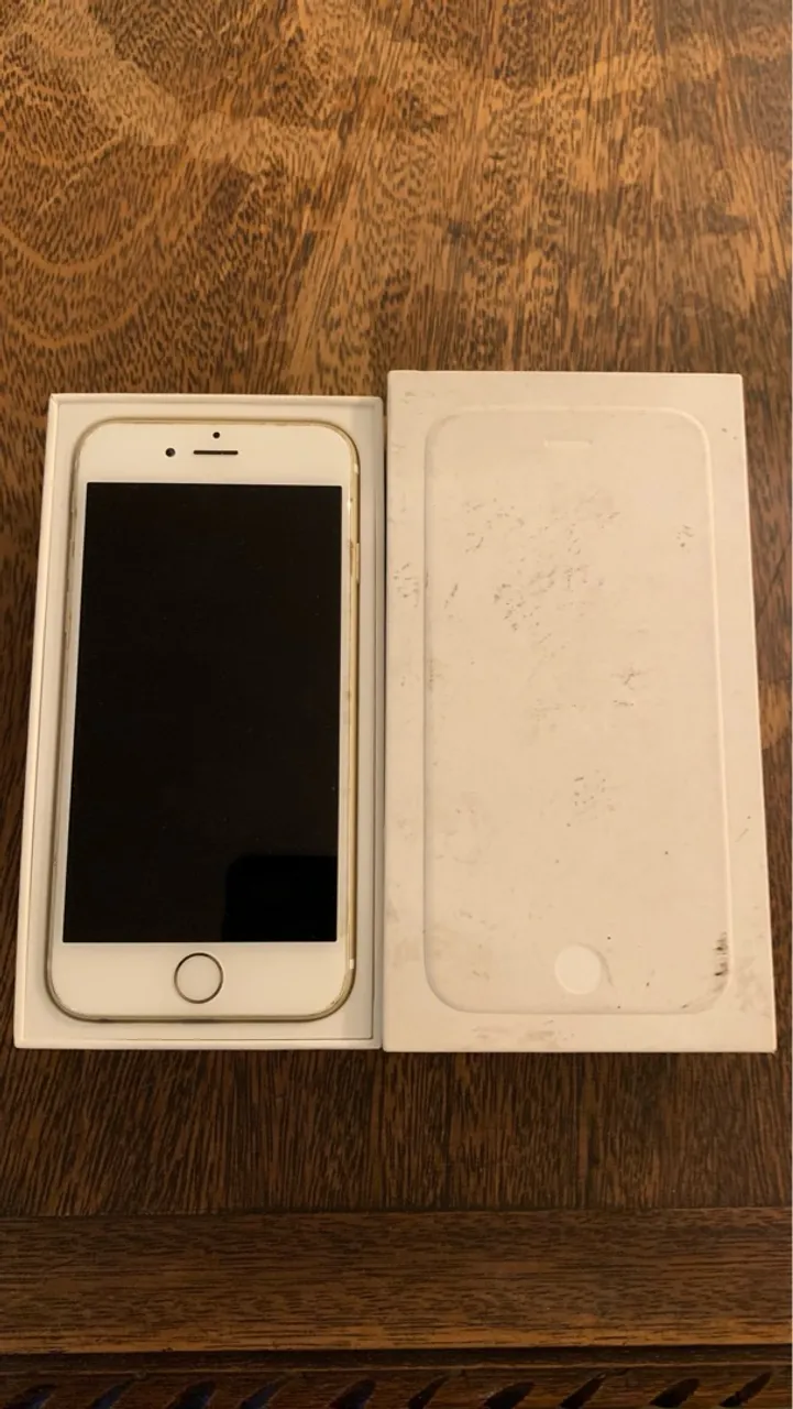 iPhone 6 dourado, 128gb