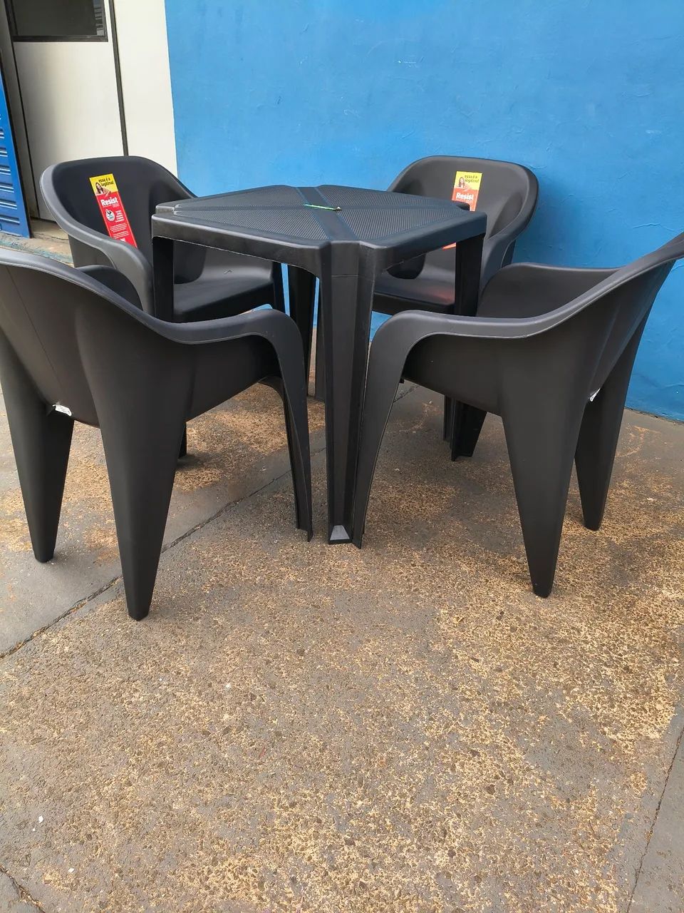 Jogo de mesa poltrona luxo resist  - Foto 3