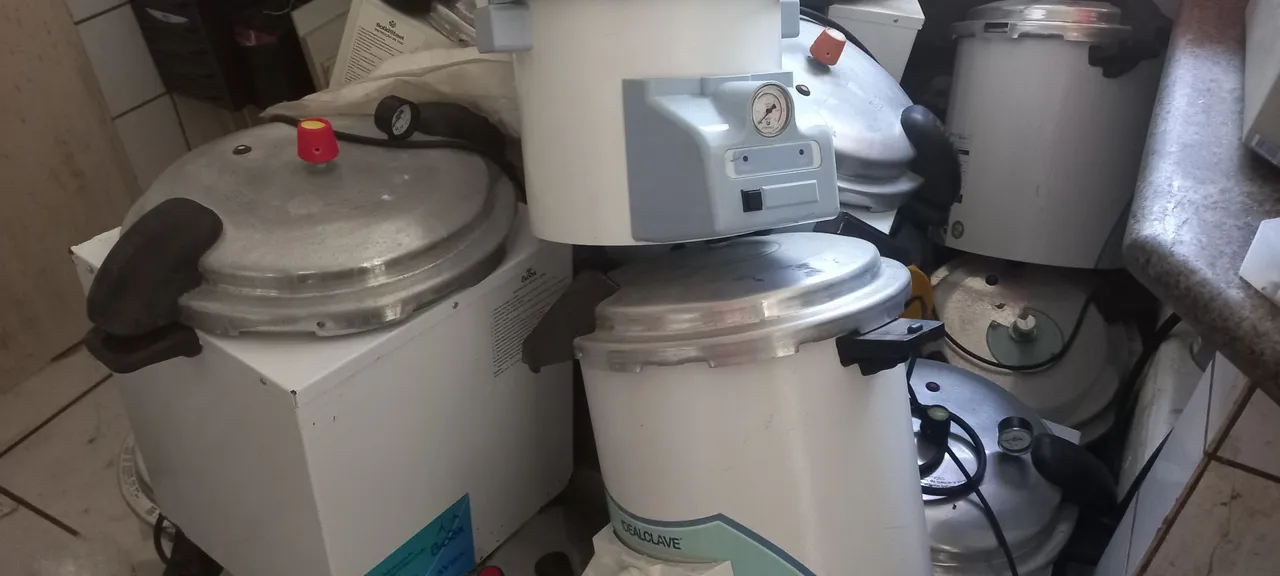 Autoclaves para esterilização 
