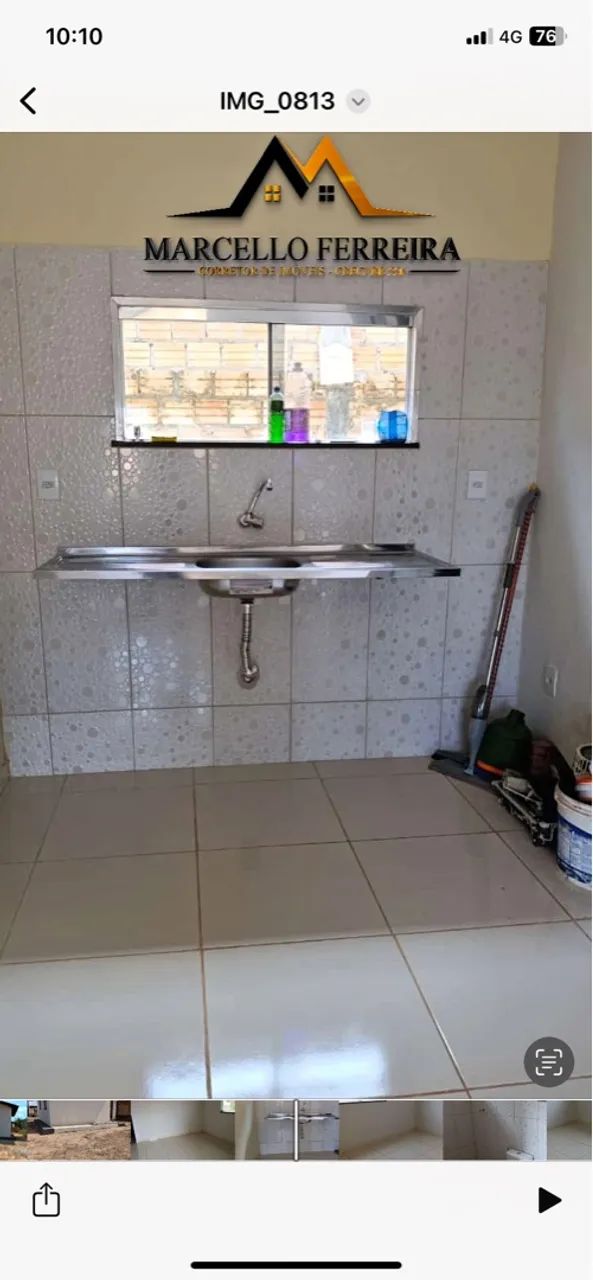 Casa nova no Monte Cristo com Banheiro social e suíte  - Foto 3
