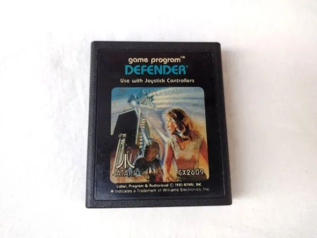 Defender - Cartucho Original Game Program Para Atari 2600