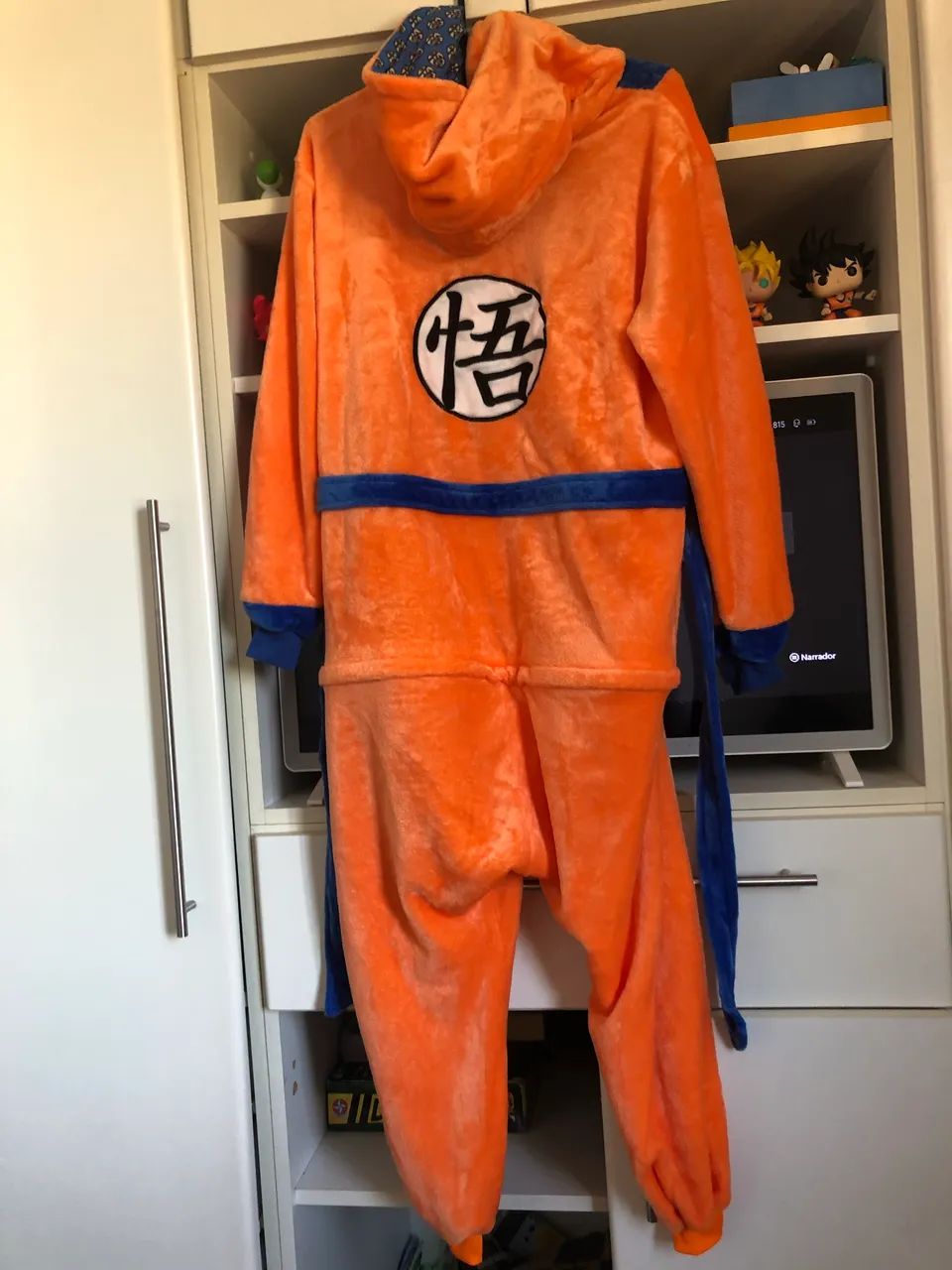 Pijama macacão Goku longo