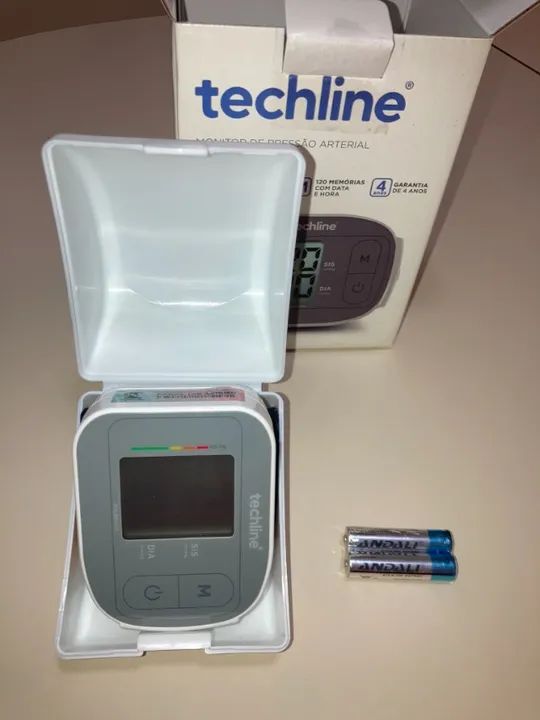 Monitor de pressão Techline auto pulso KD 738 - Novo - Nunca utilizado - Foto 5
