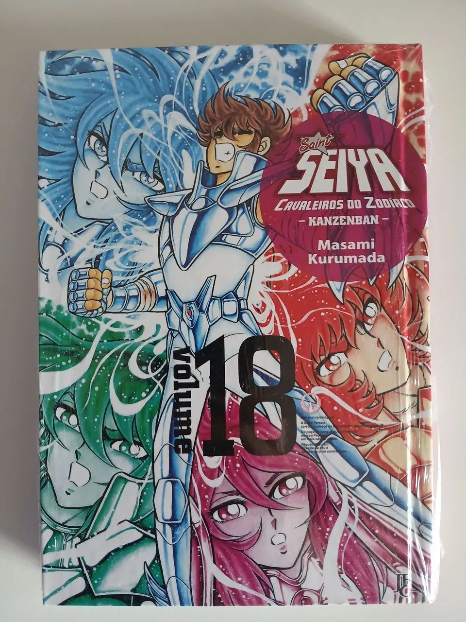 Cavaleiros do Zodíaco - Volume 18 - KAZENBAN - LACRADO.