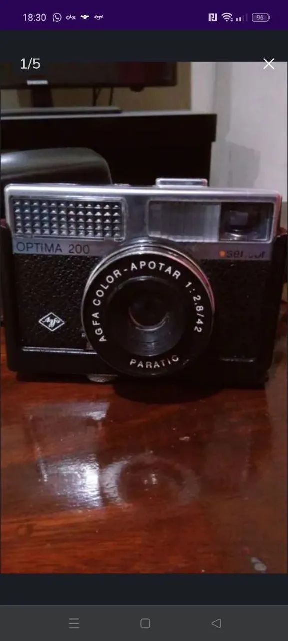 Câmera Analógica Agfa Optima 200