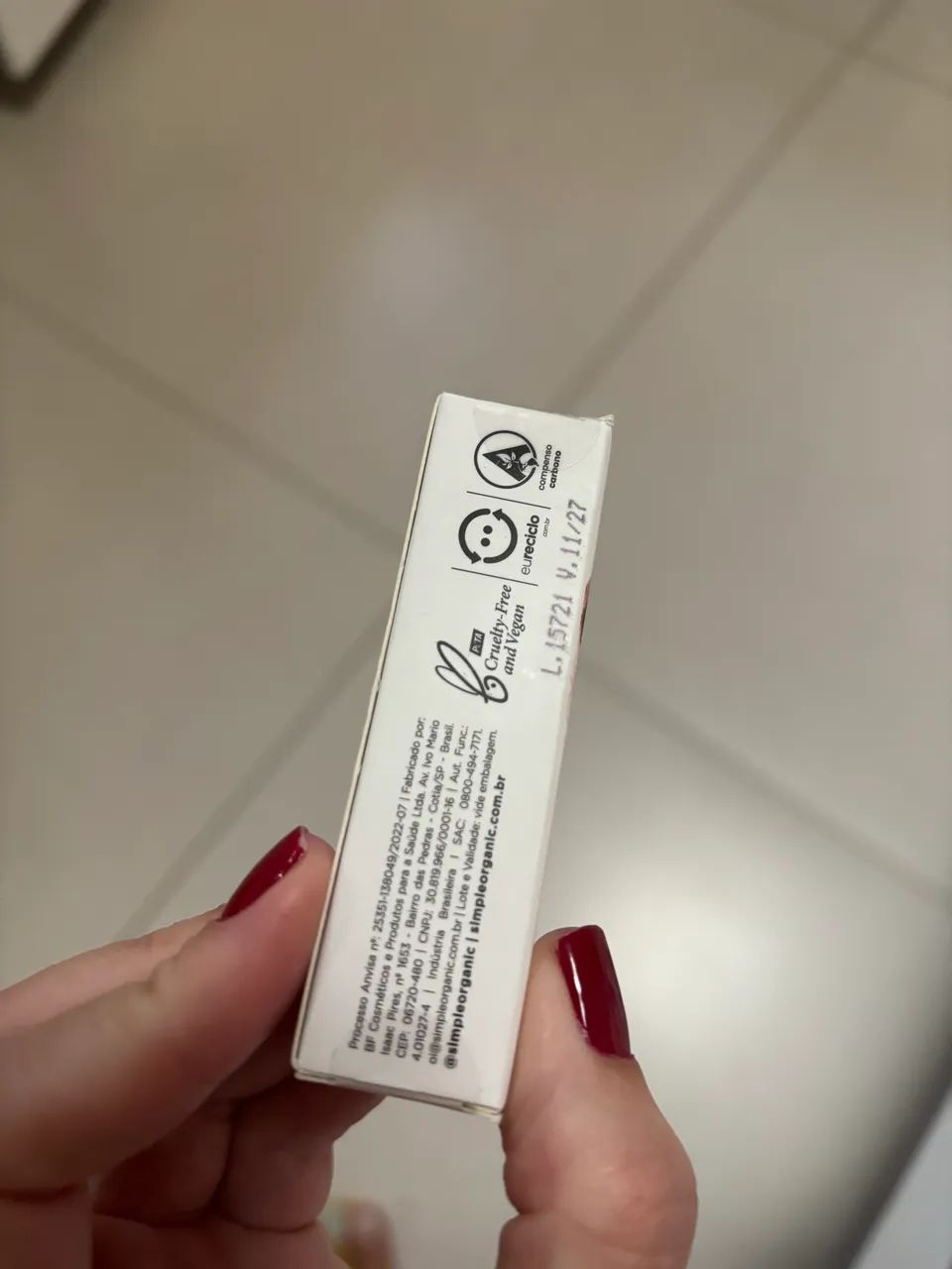 Batom simple organic  - Foto 5