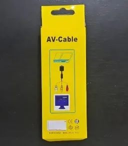 CABO AUDIO E VIDEO / PS2 Cabo AV (áudio e vídeo) RCA para conexão de Playstation 2 - Foto 3