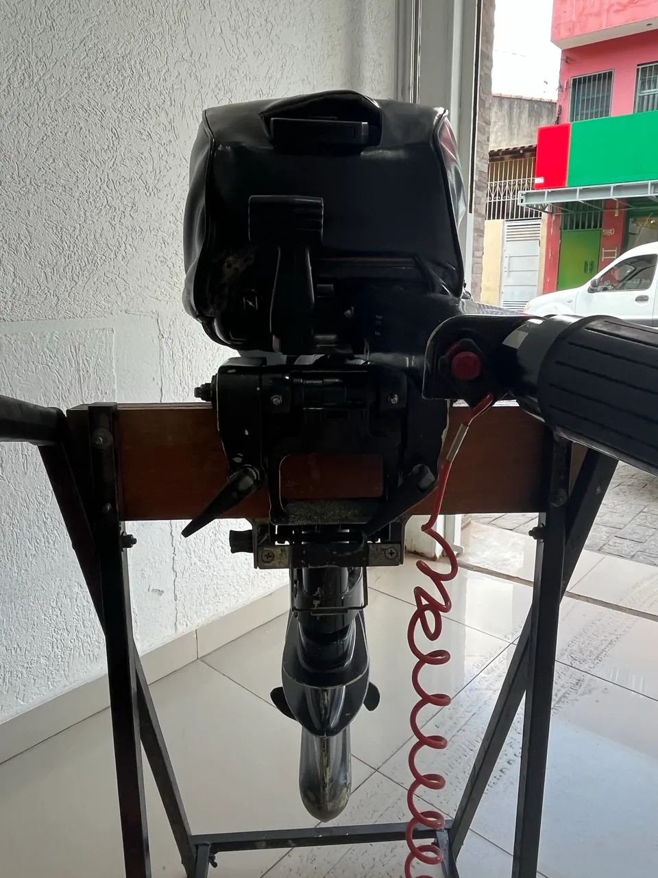 Motor de poupa jonhson 15hp - Foto 8