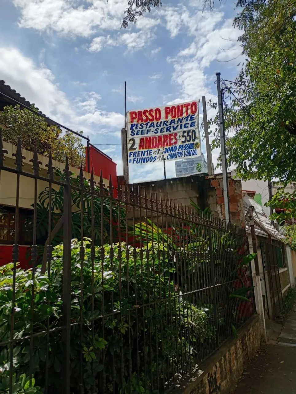 Passo o ponto para bar/Restaurante