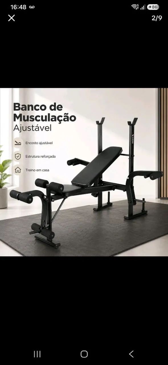 Aparelho de musculação 