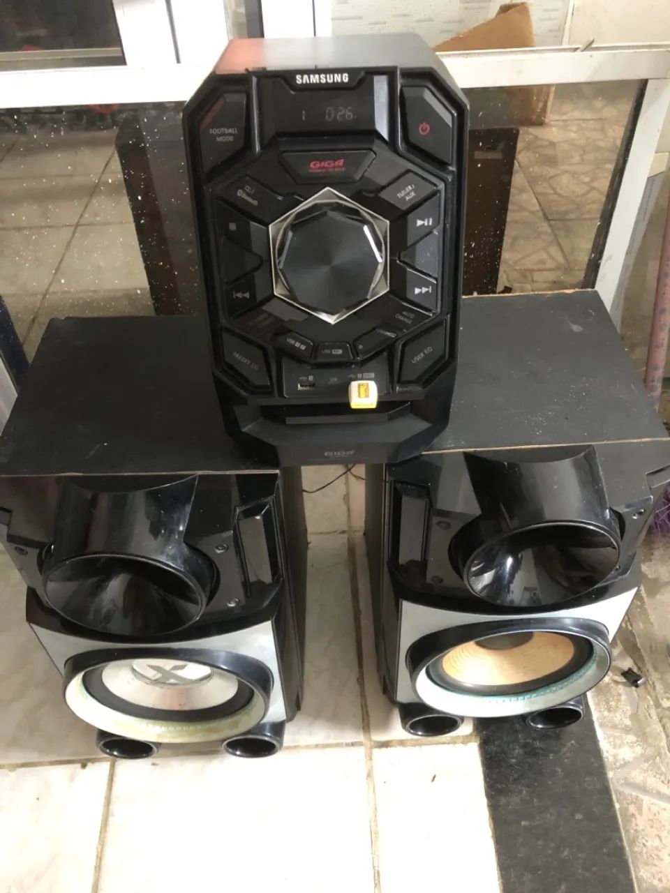 SOM DE CAIXA Samsung Mini System 800W 