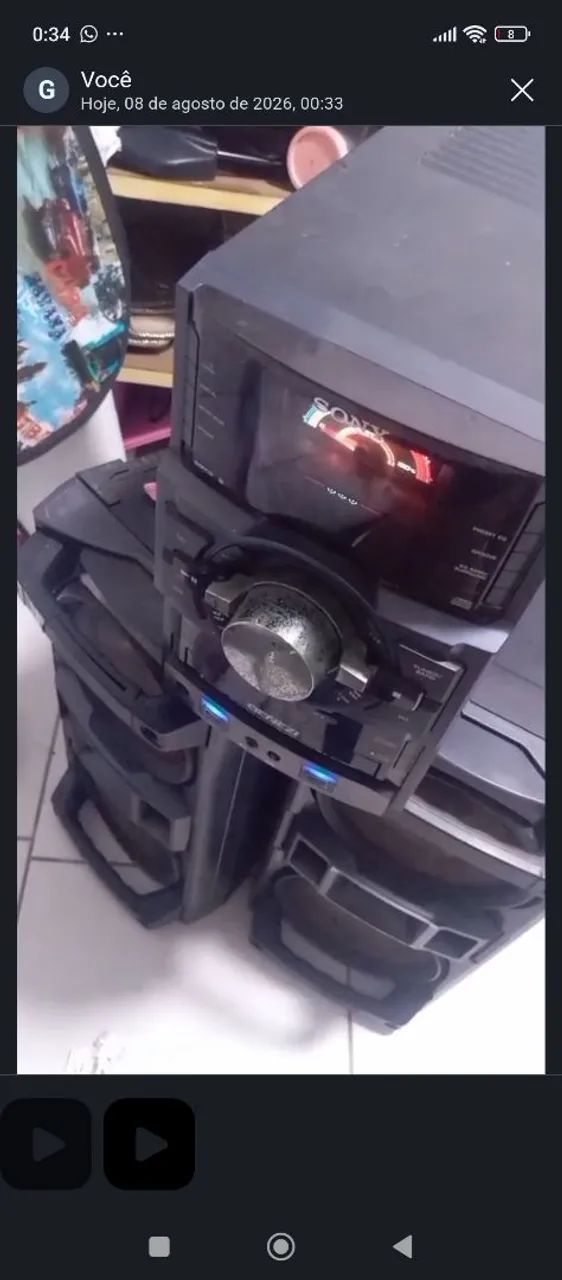 4 fone alto falantes de 8 polegadas 