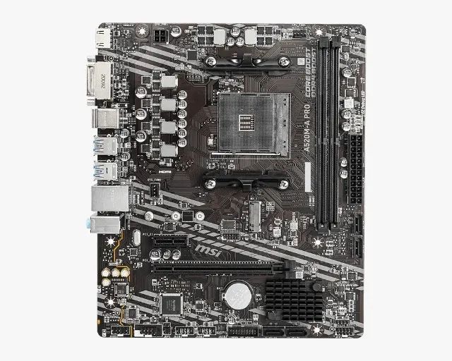 Placa mãe MSI A520M-A PRO - Foto 4