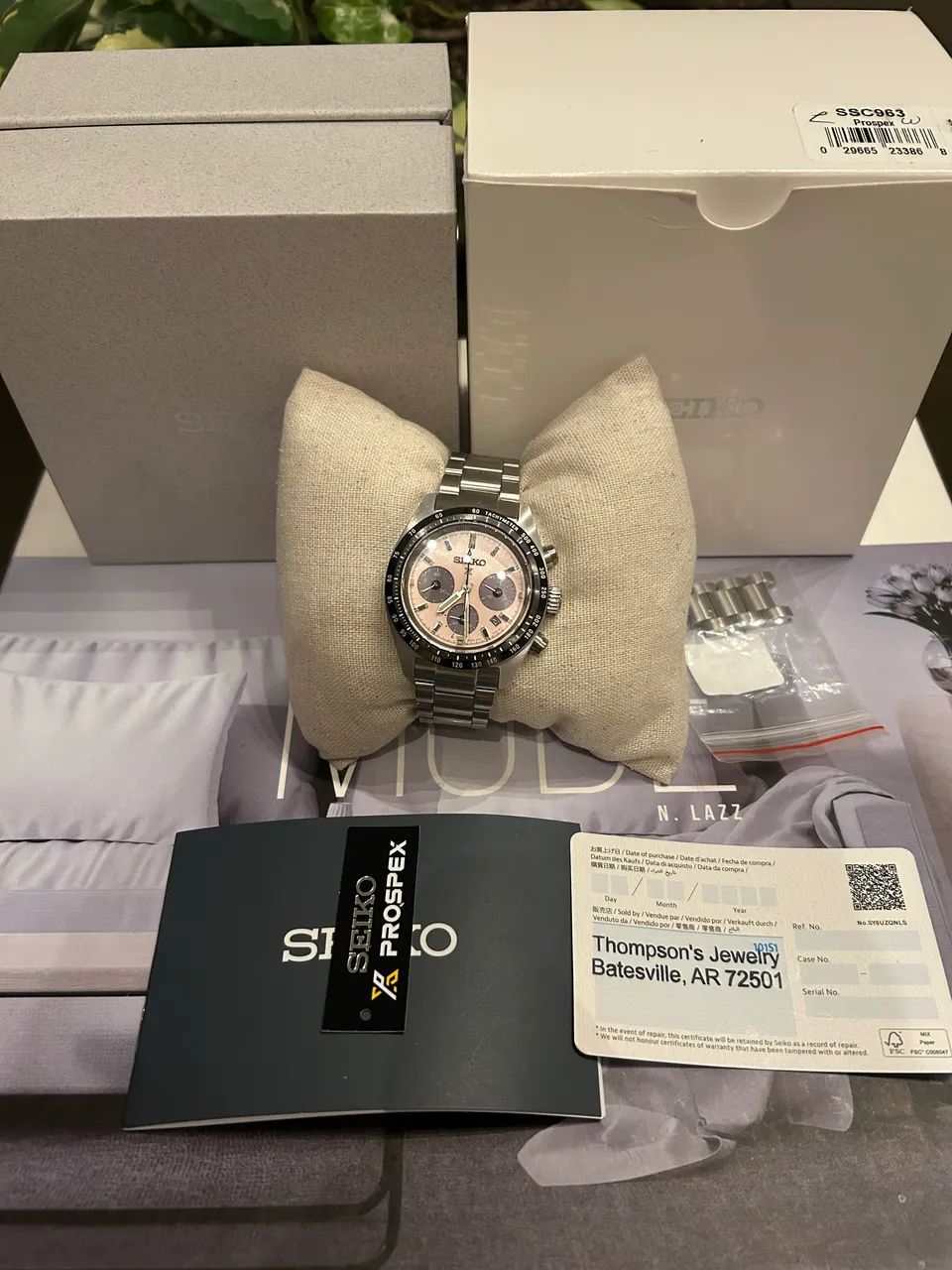 Relógio Seiko speedtimer reduced 