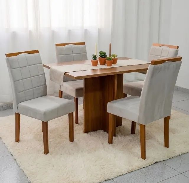 Conjunto de Jantar Verona 4 Lugares