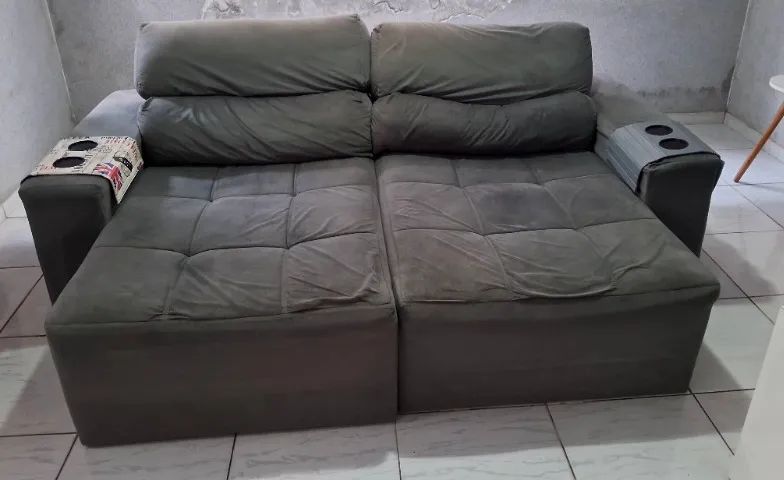 Sofá  retrátil 2,30 X 1,02 - Foto 2