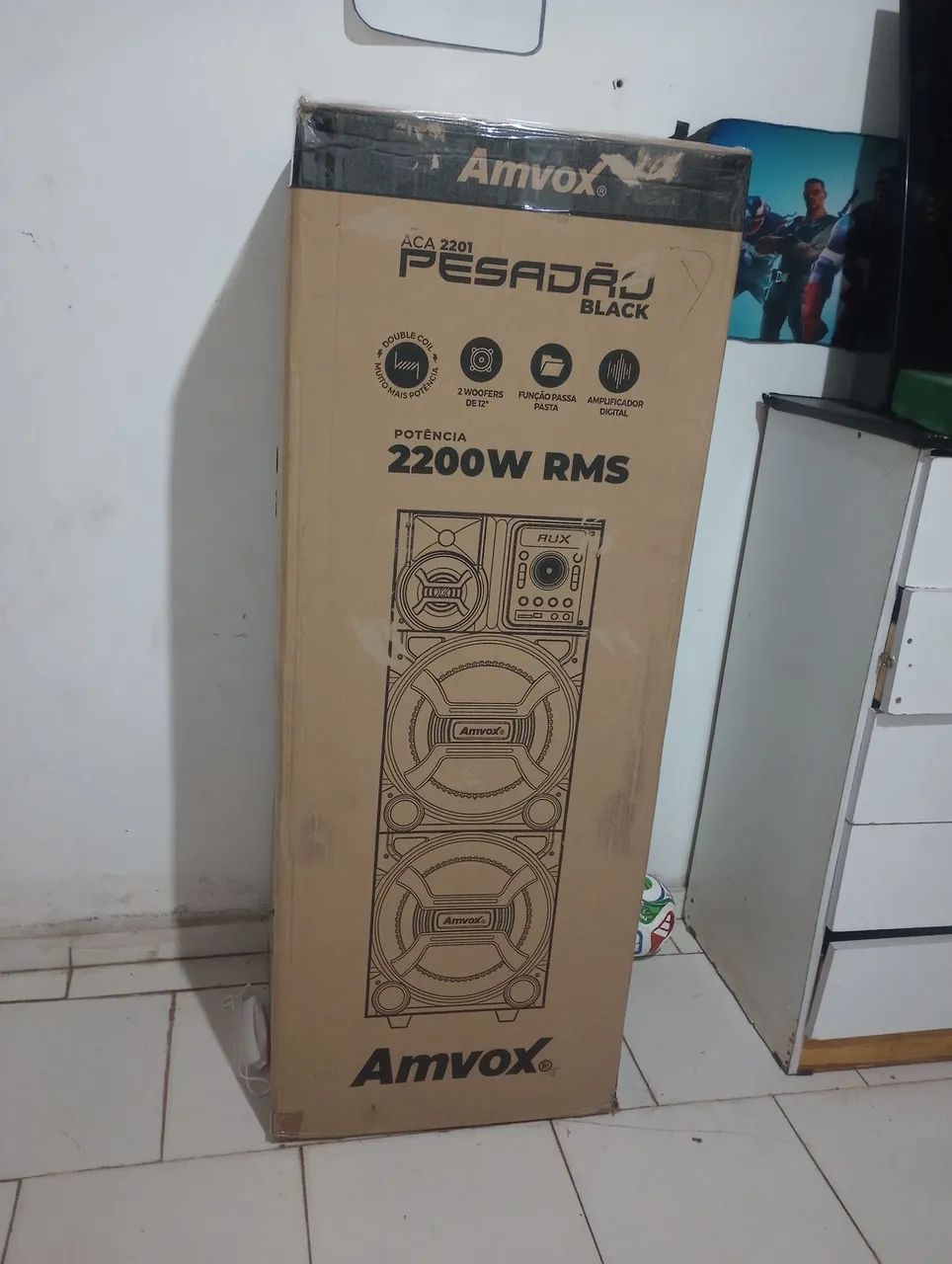 Caixa de som,amovox - Foto 3