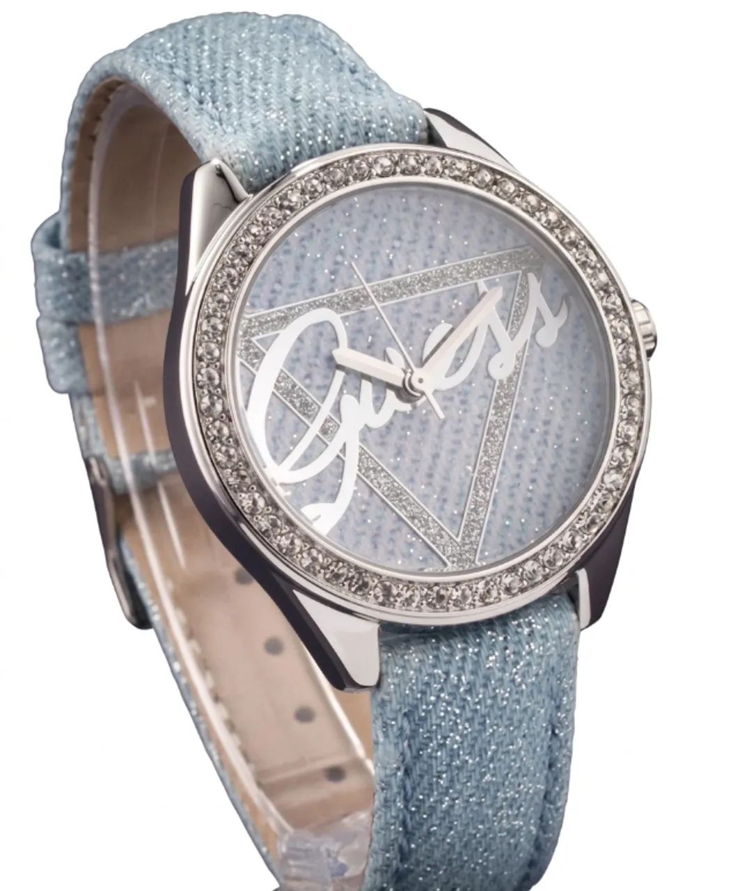 Relógio Guess Cravejado Swarovski Edição Limitada Com Brinde