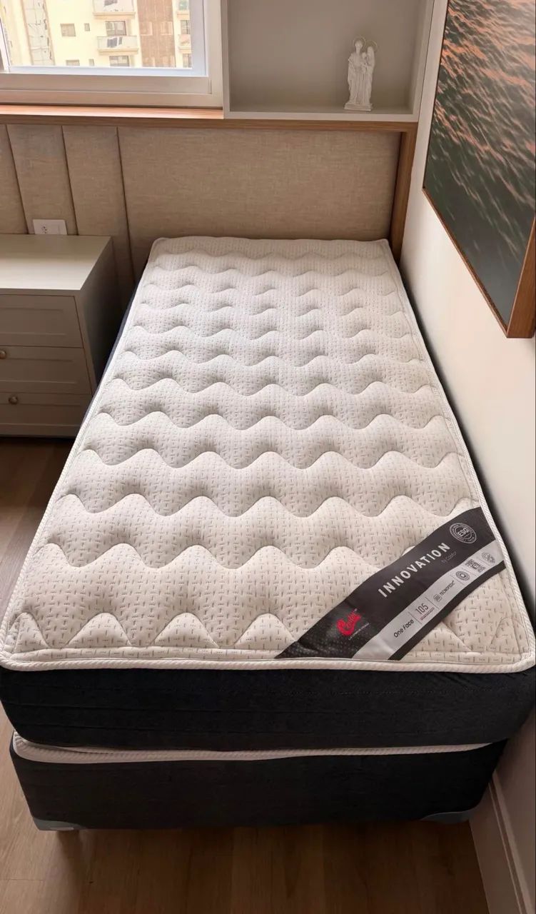 VENDO CAMA SOLTEIRO + BOX  - Foto 2