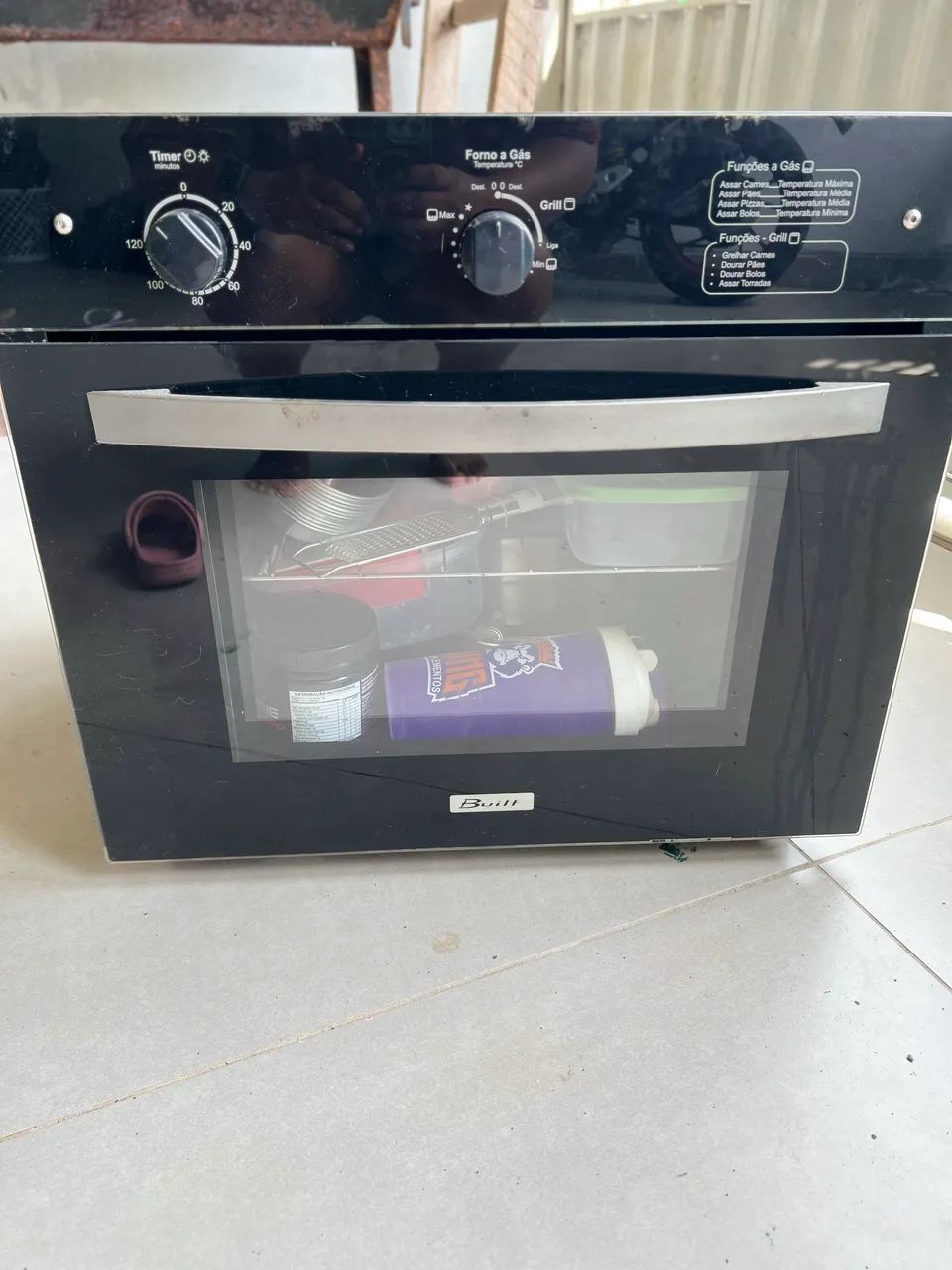 Forno a gás e elétrico 