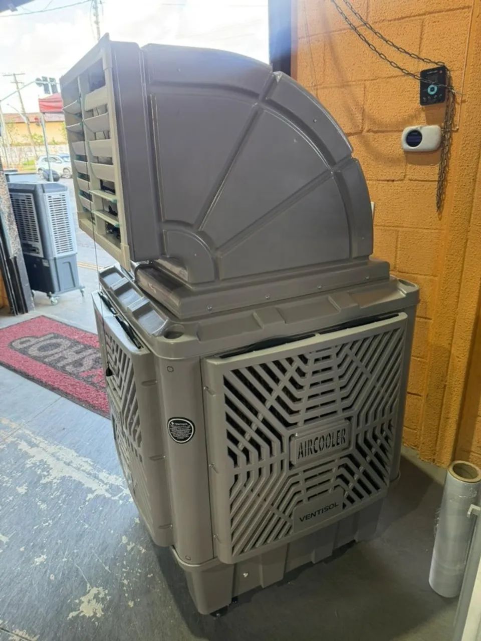 Climatizador Industrial Até 200m 120litros Clin120 Ventisol Cor Cinza - Foto 4