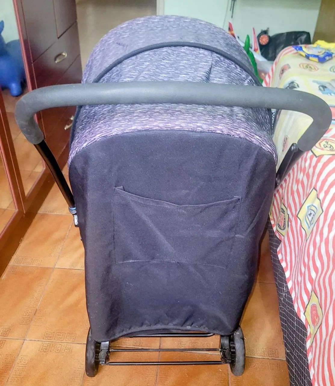 Carrinho de passeio +bebê conforto COSCO REVERSE - Foto 3