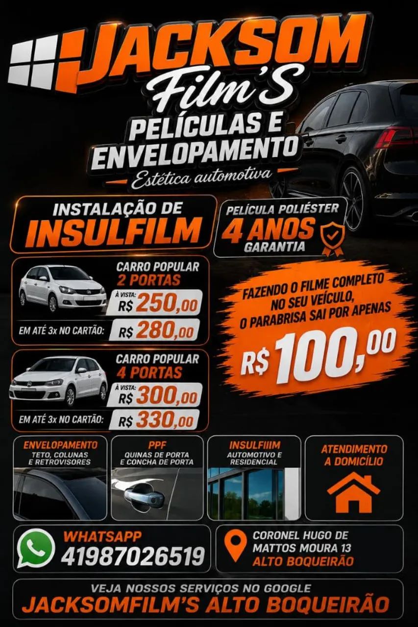 Promoção Insulfilm