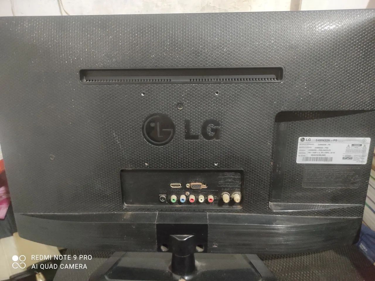 MONITOR TV LG 24 MN33N-PS usado - Foto 2