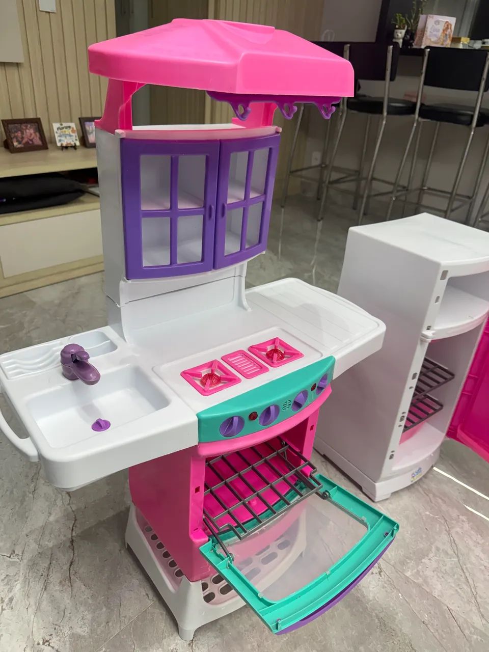 Kit Cozinha infantil Magic toys (usada )