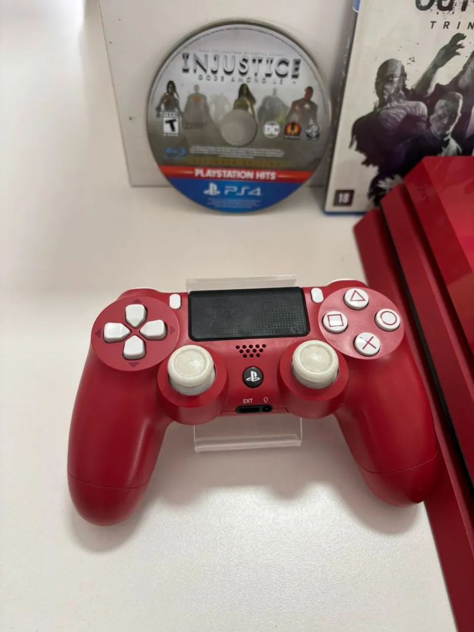 Playstation 4 pro - edição limitada spider man - Consoles de Vídeo