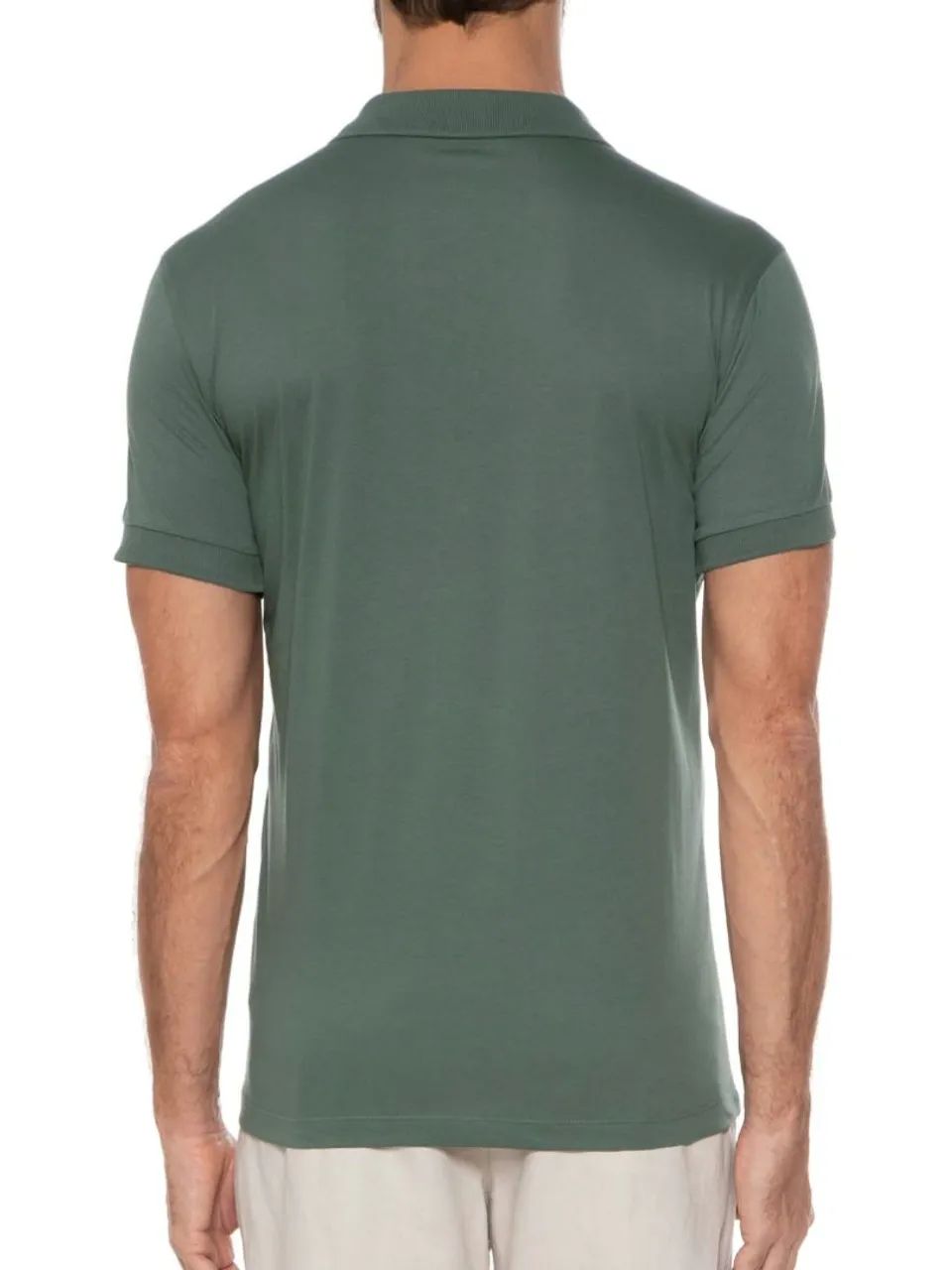 Camiseta polo verde Richards Tam P - Foto 3