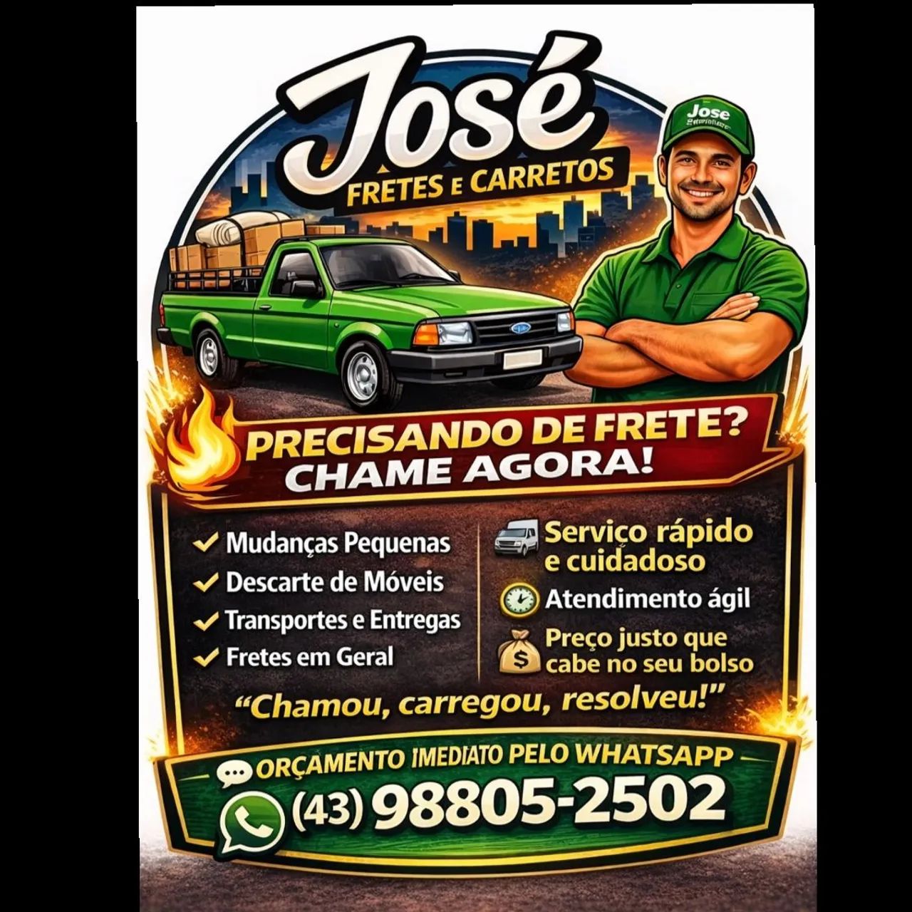 Frete e carreto 