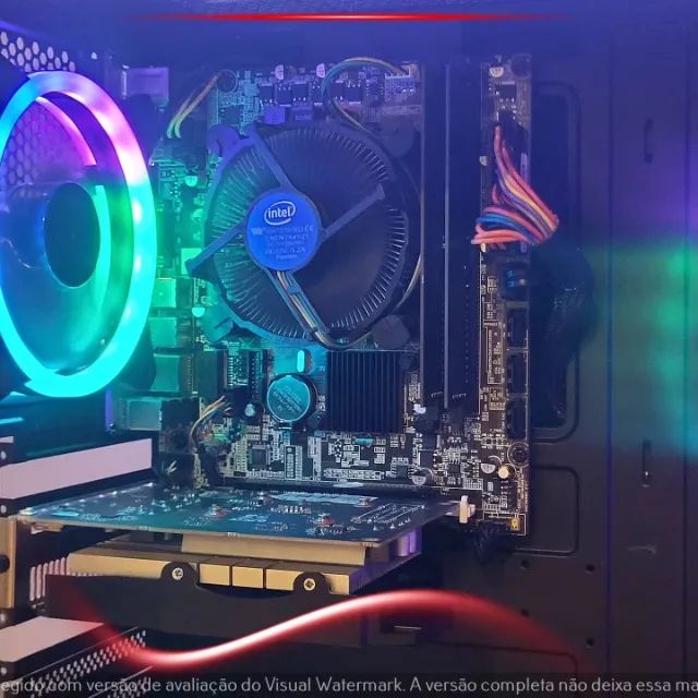 Setup Gamer i3 7100, RX 550 2GB, 12GB RAM, SSD 240GB, Gabinete Mancer - Foto 4