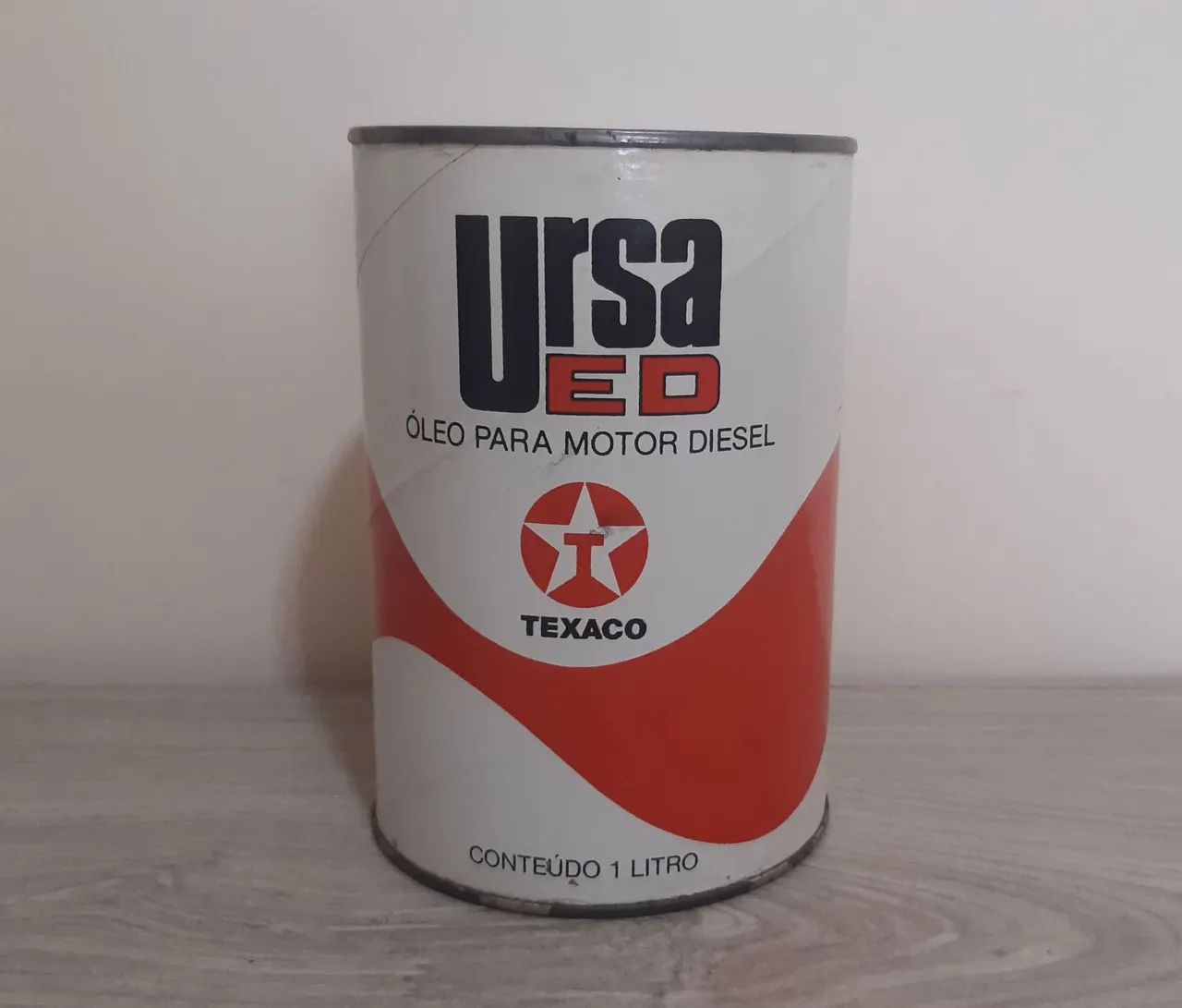 Lata Antiga Texaco  Ursa ED