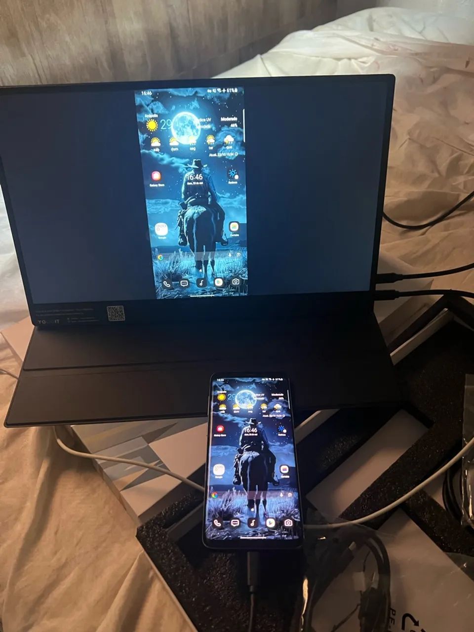 Monitor portátil