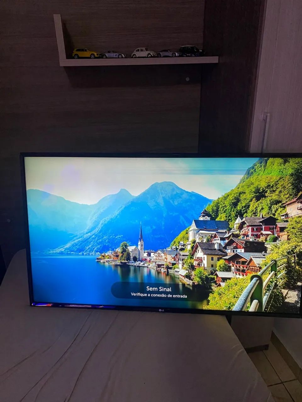Smart TV LG 49 polegadas imagem tremendo - Foto 2