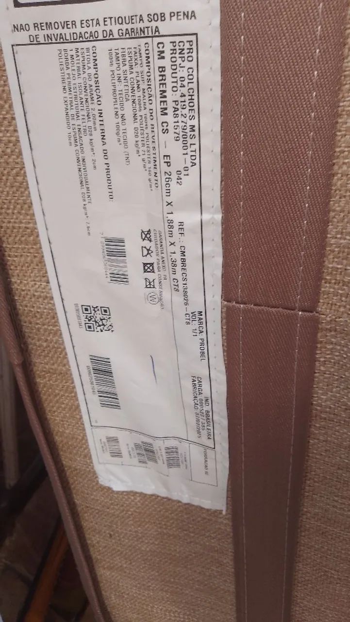 Colchão de casal tamanho padrão  - Foto 3