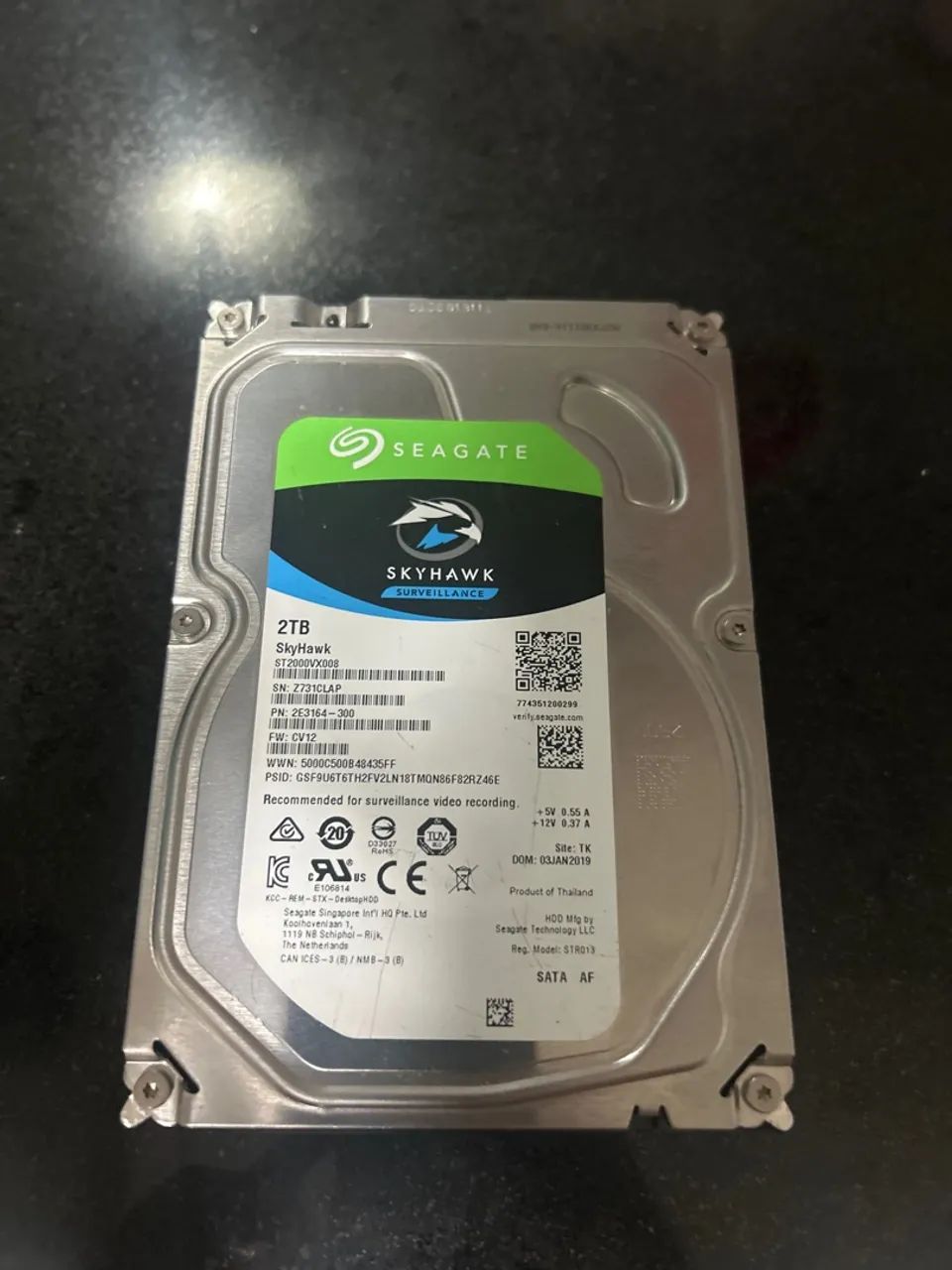 Vendo hd 2tb