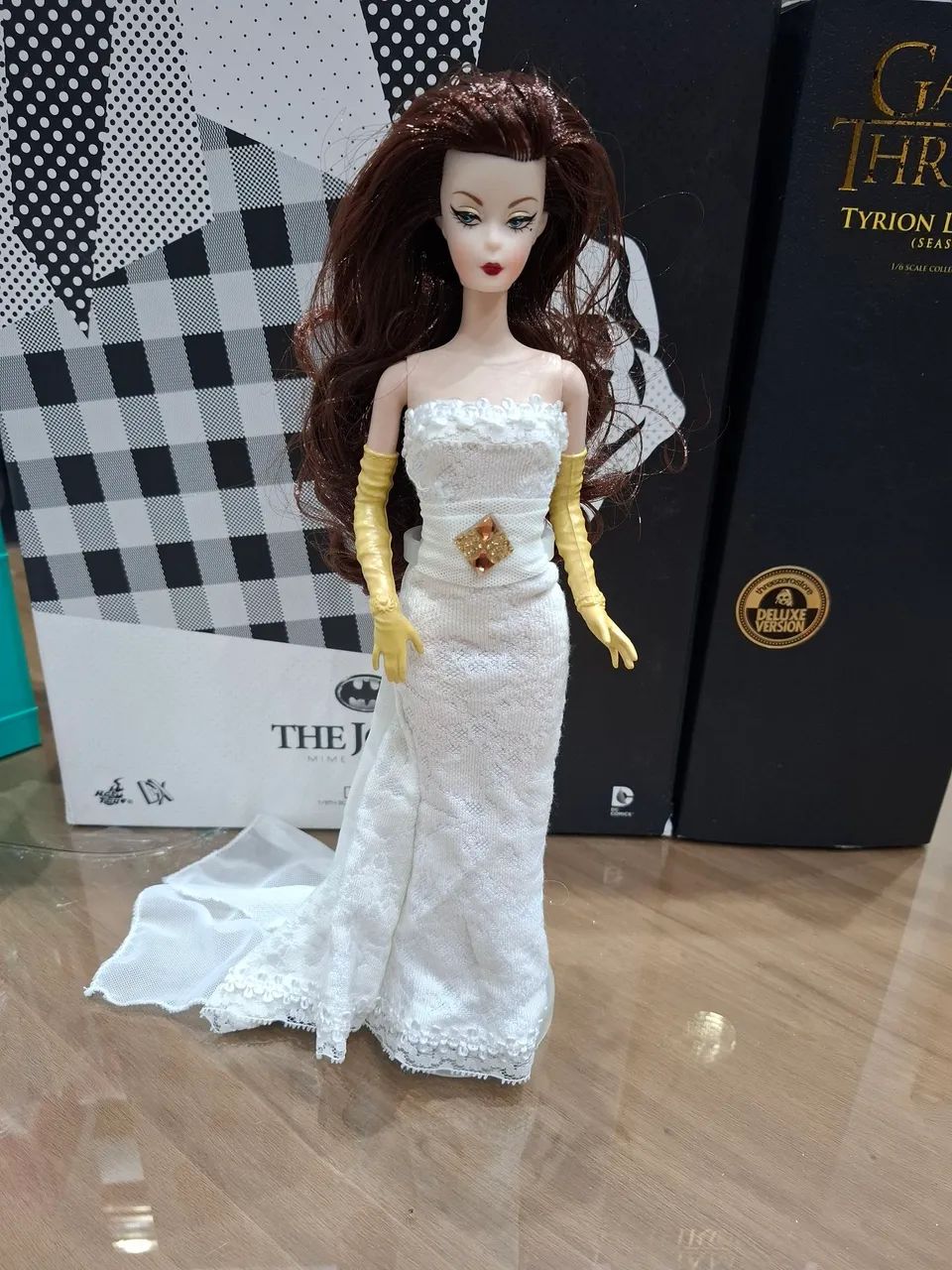 Boneca barbie tipo silkstone