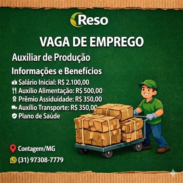 Auxiliar de produção