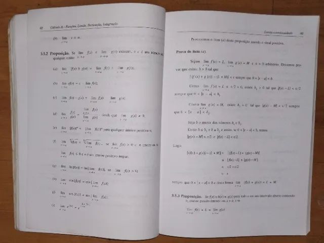 Livro Cálculo A - Funções Limites Derivação Integração Marília Flemming e Mírian Gonçalves - Foto 3