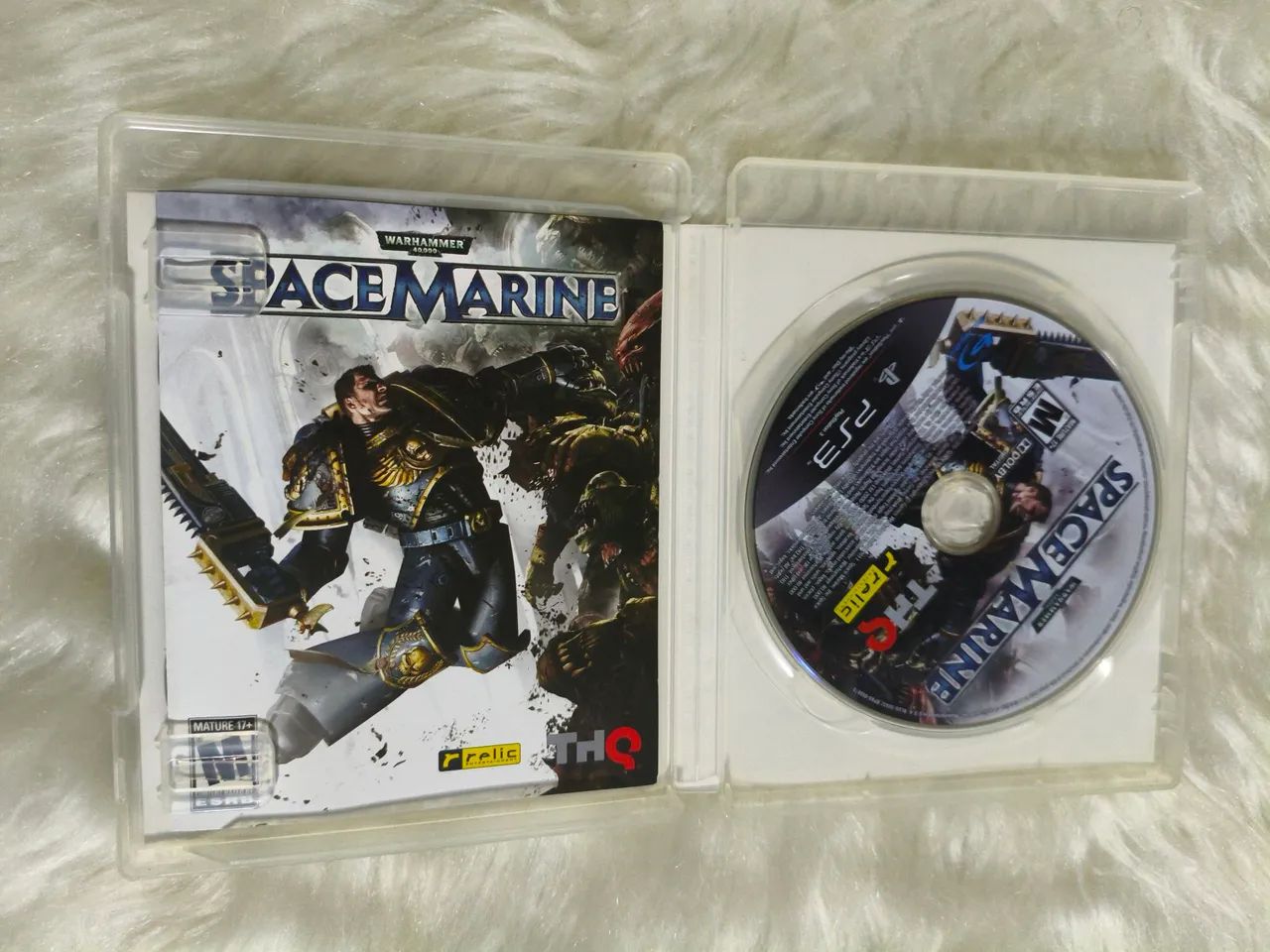 Spacemarine ps3 com manual  - Foto 2