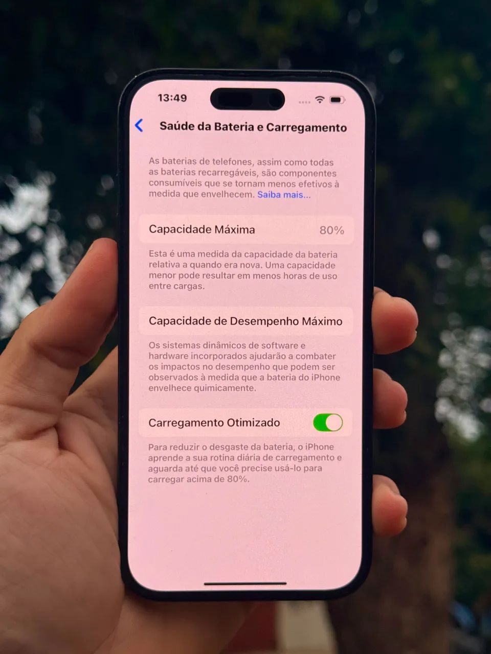iPhone 14 Pro de 128gb com bateria original em 80% - Foto 5